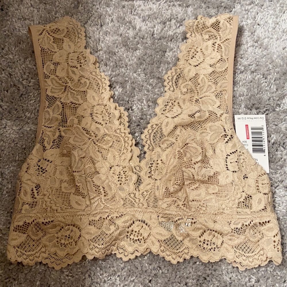 NWT Women’s Beige Bralette (size S)